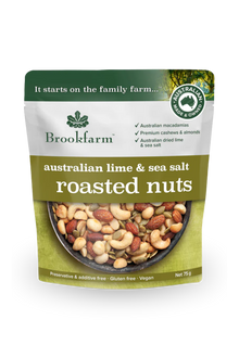 Lime & Sea Salt Roasted Nuts 75g