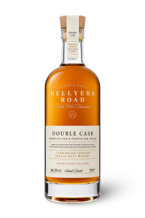 Hellyers Road Double Cask Single Malt Whiskey 700ml