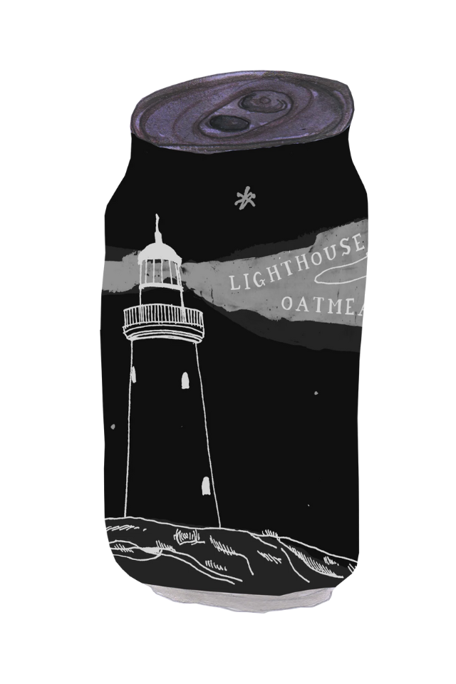 Sailors Grave Brewing 'Lighthouse Oatmeal Stout' 355ml 4 PACK