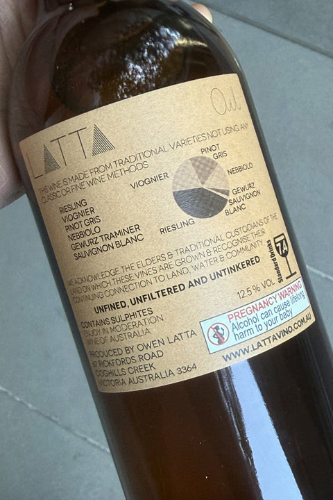 2025 LATTA Vino 'Rattlesnake' Contact Blanc