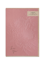 Deluxe Greeting Card - 'Love You'