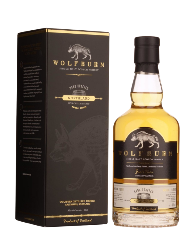 Wolfburn 'Northland' Single Malt Scotch Whisky 700ml Gift Box